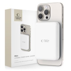 Externá batéria Tech-Protect Pb11 Lifemag Magsafe Power Bank 10000Mah White