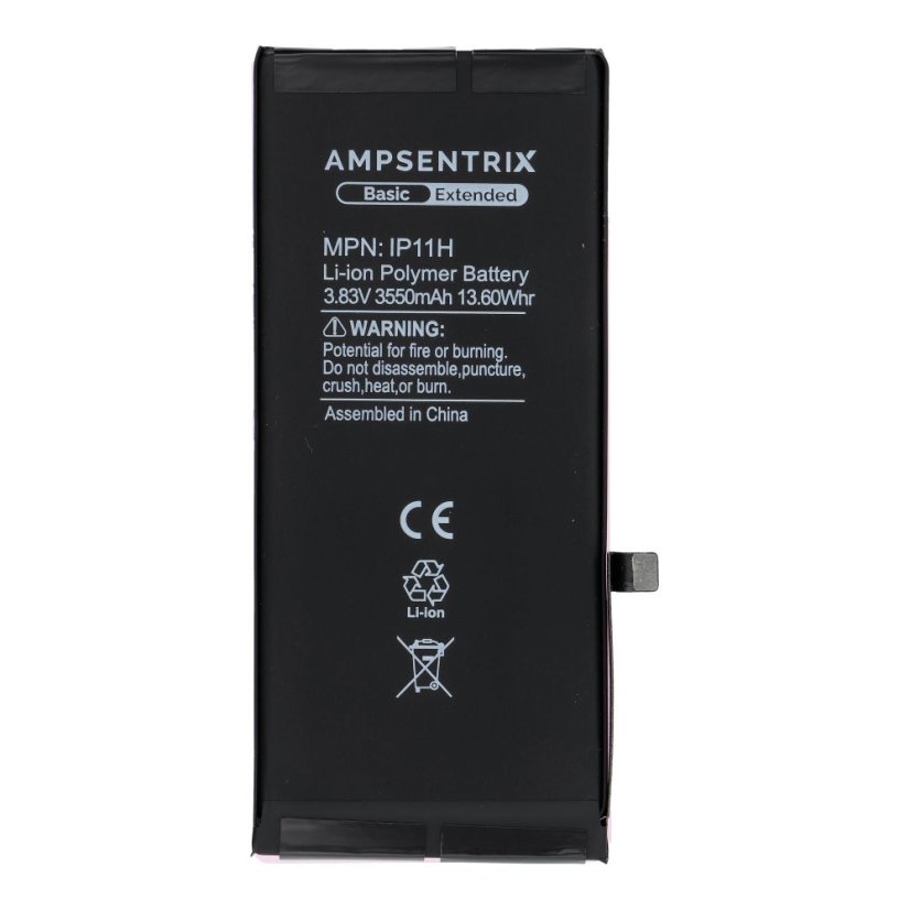 Akkumulátor Ampsentrix Basic Battery iPhone 11 (High Capacity 3550 mAh)