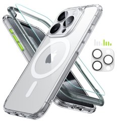 Ochranné sklo ESR Classic Pro Set Halolock Magsafe iPhone 15 Pro Clear