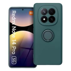 Kryt Case Xiaomi Redmi Note 14 Pro 5G Silicone Ring Green