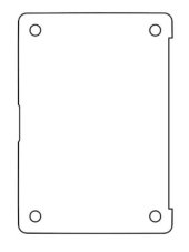 Hydrogel - ochranná fólia na spodnú stranu - MacBook Air 13 (2020) Hydrogel - ochranná fólia na spodnú stranu - MacBook Air 13 (2020)