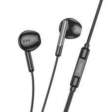 Slúchadlá Eol Hoco Wire Earphones Type C With Microphone M123 Black Slúchadlá Eol Hoco Wire Earphones Type C With Microphone M123 Black
