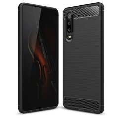 Kryt Carbon Case Huawei P30 Black