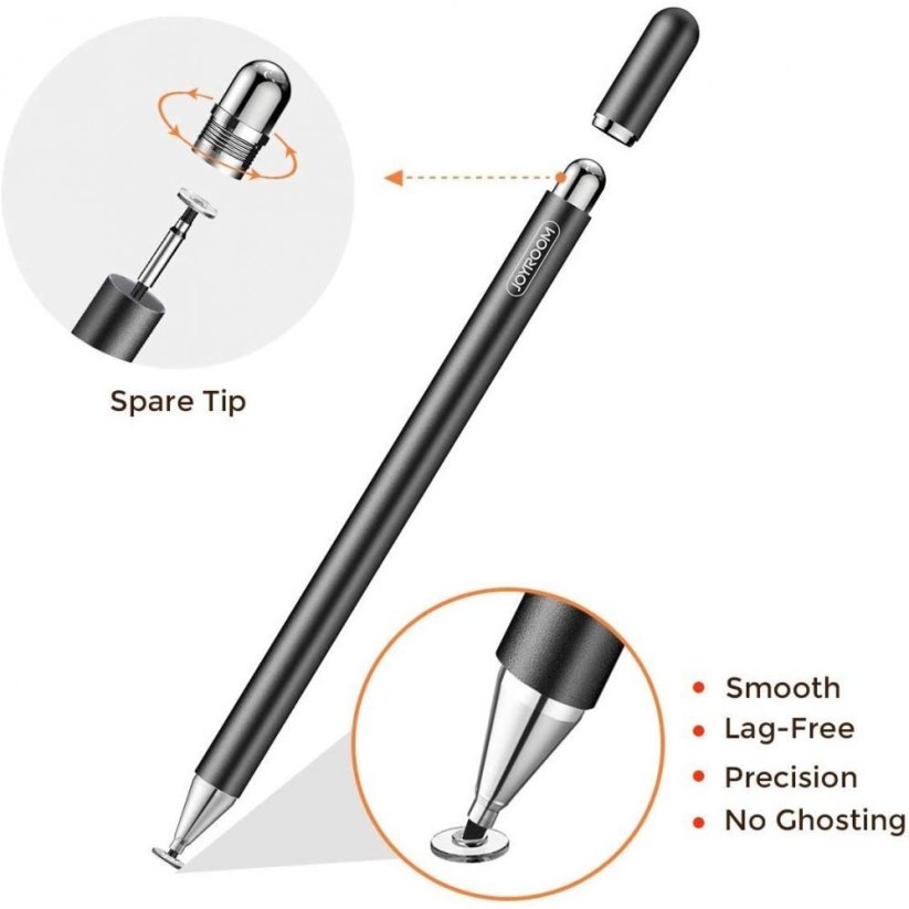 DOTYKOVÉ/KAPACITNÉ PERO JOYROOM JR-BP560 STYLUS PEN BLACK