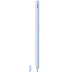 Baseus Active Universal Capacitive Pen With Wireless Charging Compatible With iPad 125 mAh Stylus Writing 2 P80015802213-02/Bs-Ps025 White