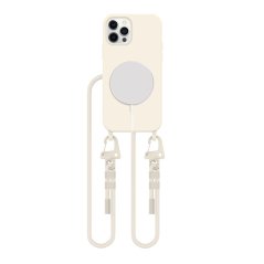 Kryt Tech-Protect Magnecklace Magsafe iPhone 12 / 12 Pro Cosmic Latte Kryt Tech-Protect Magnecklace Magsafe iPhone 12 / 12 Pro Cosmic Latte