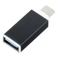 Adaptor Otg USB A 3.0 (Female) to Type C (Male) Black