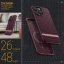 Kryt Caseology Parallax Mag Magsafe iPhone 15 Pro Max Burgundy