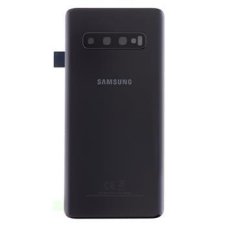Samsung Galaxy S10 - Zadný kryt so sklíčkom zadnej kamery - čierny (náhradný diel) Samsung Galaxy S10 - Zadný kryt so sklíčkom zadnej kamery - čierny (náhradný diel)