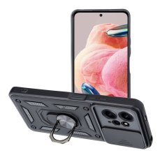 Kryt Slide Armor Case Xiaomi Redmi Note 12 4G Black Kryt Slide Armor Case Xiaomi Redmi Note 12 4G Black