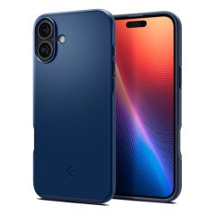Kryt Spigen Thin Fit Mag Magsafe iPhone 16 Navy Blue Kryt Spigen Thin Fit Mag Magsafe iPhone 16 Navy Blue