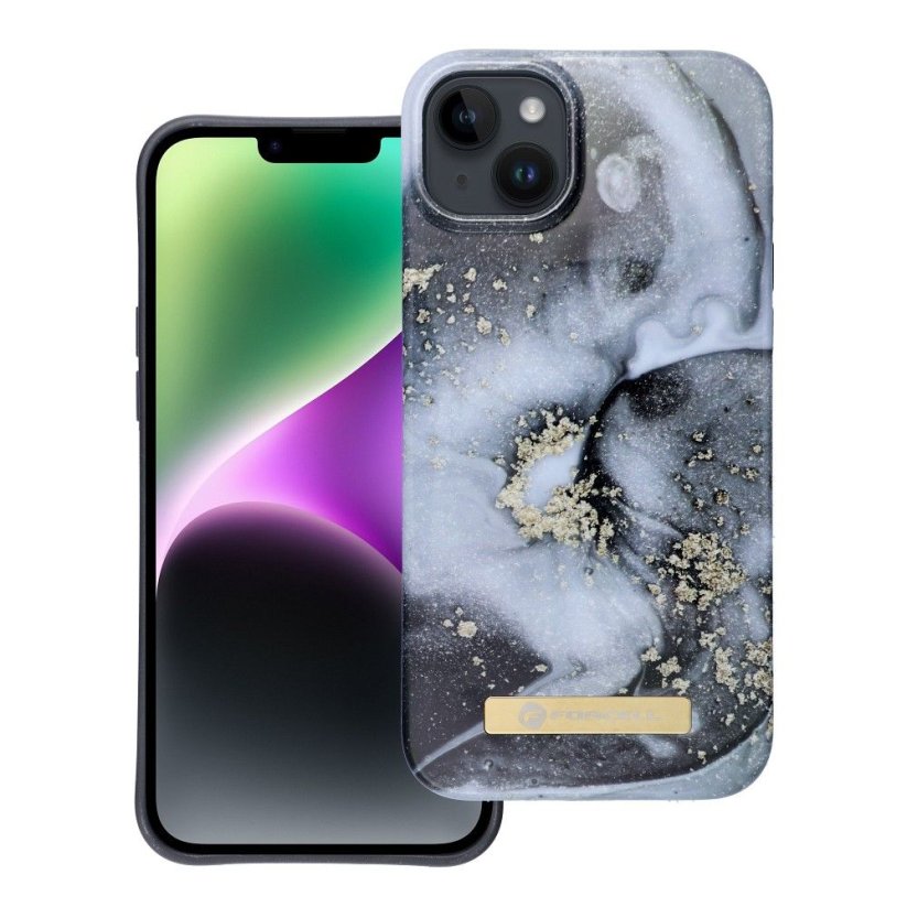Kryt Forcell F-Protect Mirage Case s MagSafe iPhone 14 Plus Marble Mist