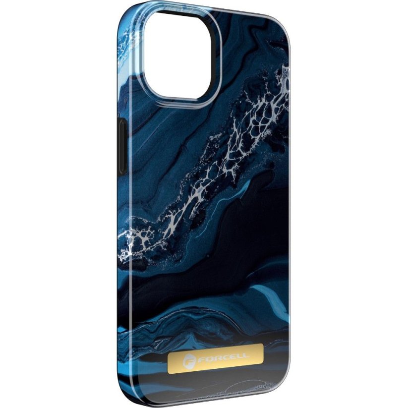 Kryt Forcell F-Protect Mirage Case s MagSafe iPhone 15 Pro Max  Ocean Marble