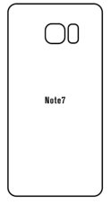Hidrogél - hátsó védőfólia - Samsung Galaxy Note 7