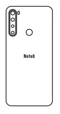 Hidrogél - hátsó védőfólia - Xiaomi Redmi Note 8 Hidrogél - hátsó védőfólia - Xiaomi Redmi Note 8