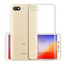 Silikónový kryt s hrúbkou 0,5 mm Forxiaomi Redmi 6A Priesvitný Silikónový kryt s hrúbkou 0,5 mm Forxiaomi Redmi 6A Priesvitný