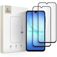 edzett védőüveg Tech-Protect Glass Fit+ 2-Pack Samsung Galaxy A16 4G / 5G / A26 5G / A17 4G / 5G Black