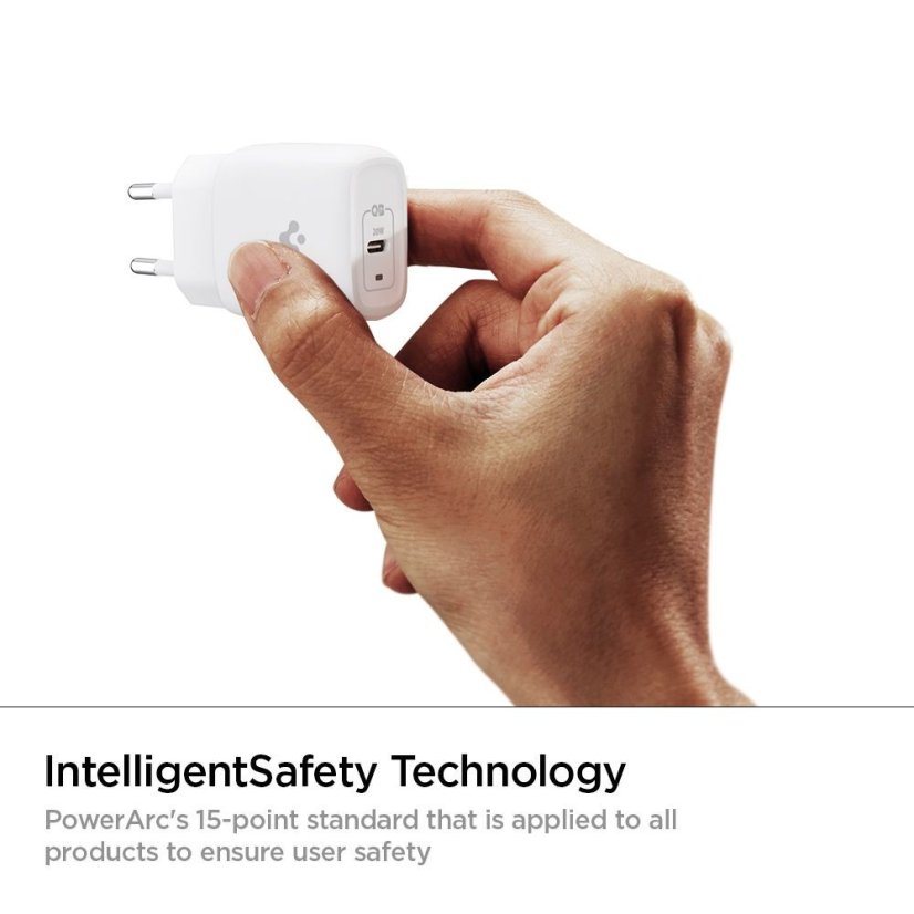 Spigen Pe2009Eu Powerarc hálózati töltő PD20W/3A Fehér