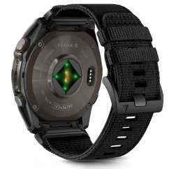 Remienok Tech-Protect Nylon Classic Garmin Fenix 5X / 5X Plus / 6X / 6X Pro / 7X / 8 (51 mm) Black