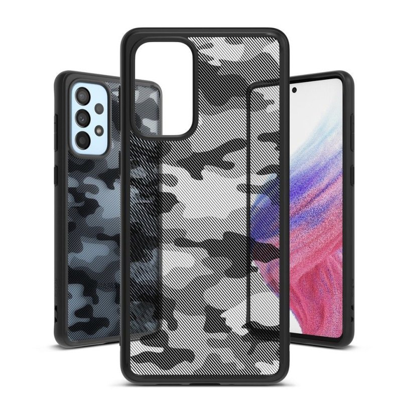 KRYT RINGKE FUSION SAMSUNG GALAXY A53 5G MATTE CAMO BLACK