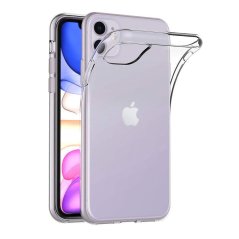 Silikónový kryt s hrúbkou 0,3 mm iPhone 12 mini Priesvitný Silikónový kryt s hrúbkou 0,3 mm iPhone 12 mini Priesvitný