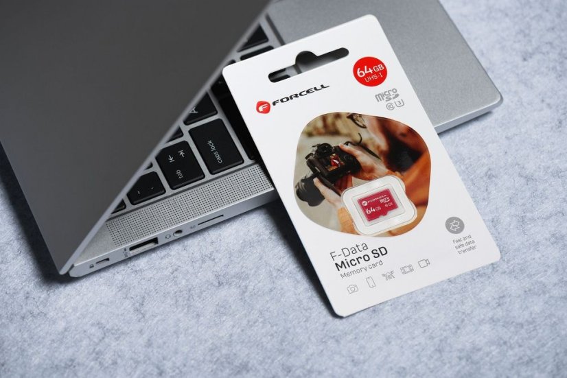 Pamäťová karta Forcell F-Data Memory Card 64Gb Uhs-I U3 Class 10