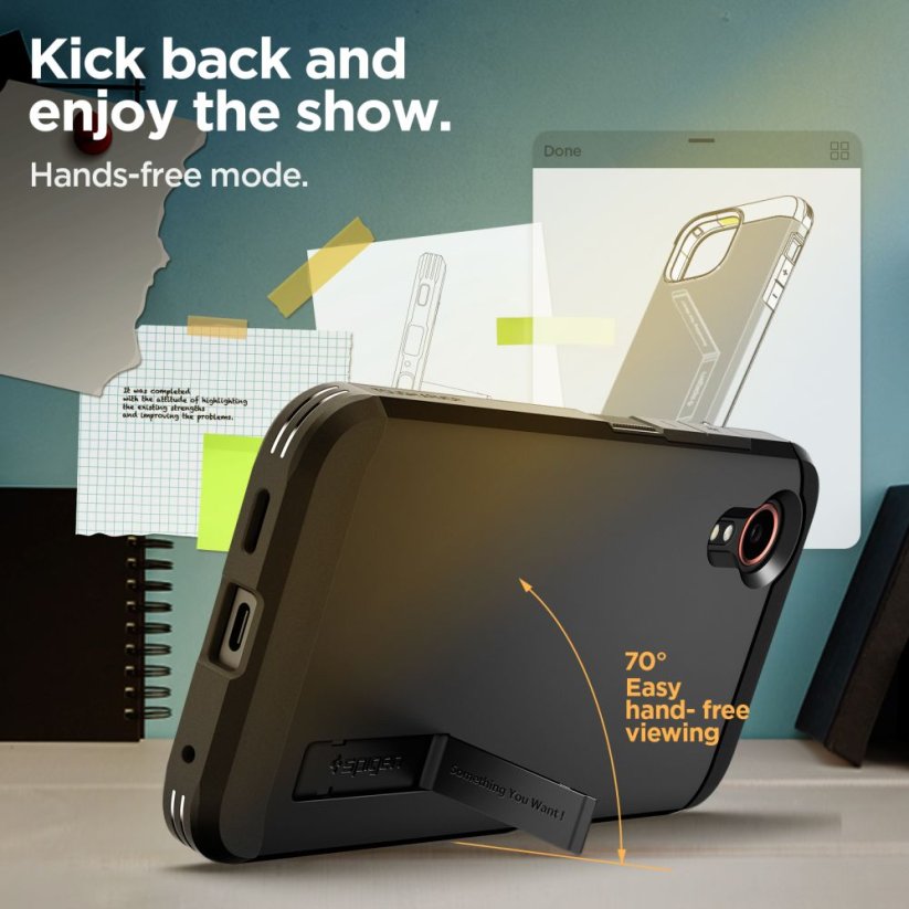 Kryt Spigen Tough Armor Samsung Galaxy Xcover 7 Pro Black