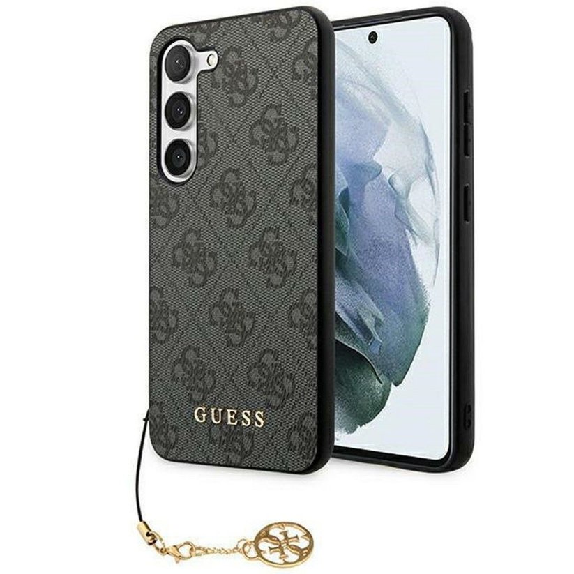 Kryt Guess Case Samsung Galaxy A35 Guhcsa35Gf4Ggr (Pu 4G With Charm) Black