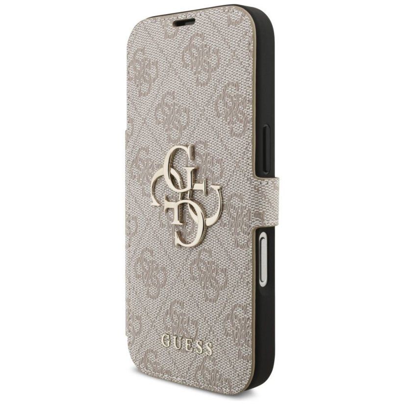 Kryt Guess Book Case iPhone 17 Pro Gubkp17L4Gmgpi (Pu 4G Metal Logo) Pink