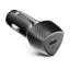 Kryt Nabíjačka auta Car Charger Forcell F-Energy Carbon USB C Qc3.0 Pd 3A 20W Cc50-1C Black