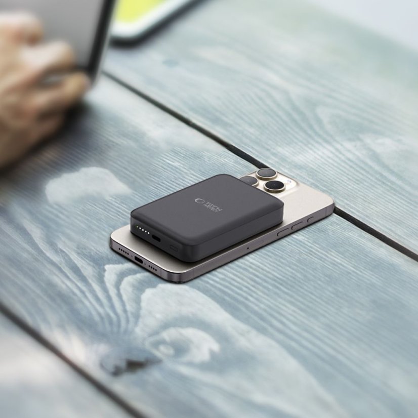 Externá Akkumulátor Tech-Protect Pb11 Lifemag Magsafe Power Bank 10000Mah Black