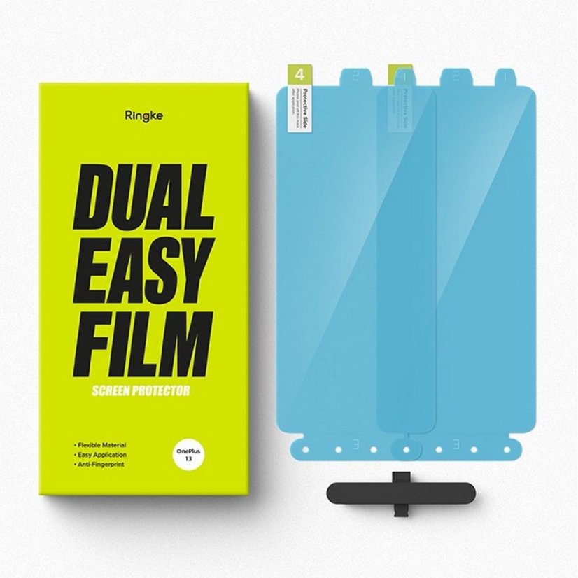 2ks v balení, set fólií Ringke Dual Easy 2-Pack Oneplus 13 Clear