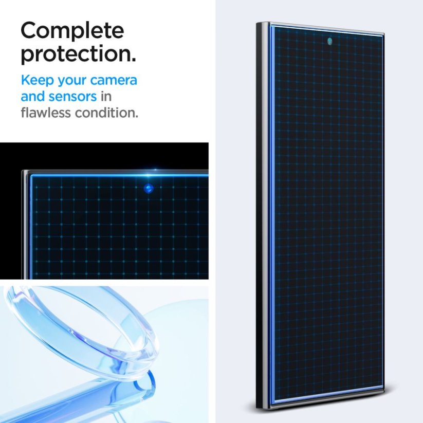 Ochranné tvrdené sklo Spigen Glas.Tr ”Ez Fit” 2-Pack Samsung Galaxy S24 Ultra Clear