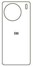 Hidrogél - hátsó védőfólia - Vivo X90