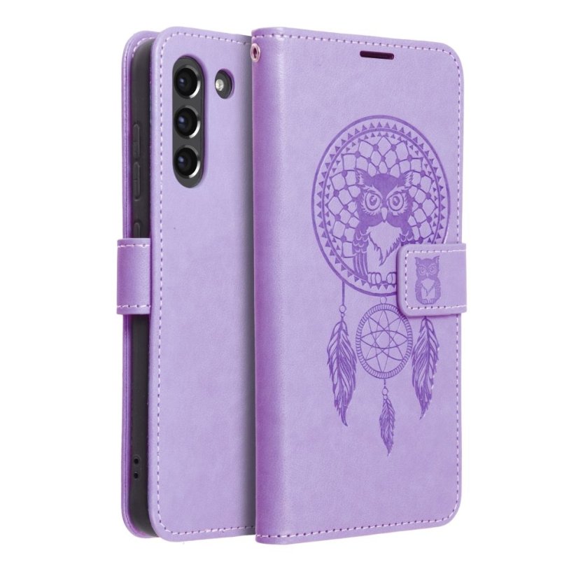 Kryt Mezzo Book Case Samsung Galaxy S21 FE lapač snov Purple