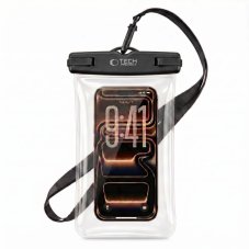 Vodeodolné púzdro Tech-Protect Uwc7 Universal Waterproof Case 6.9 Inch Black