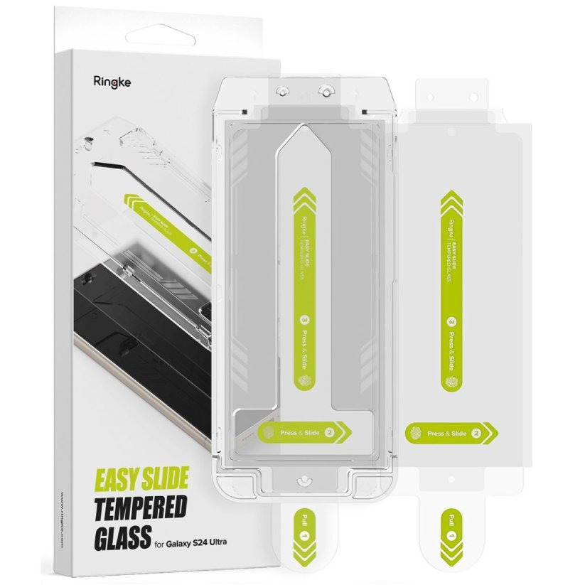 Ochranné tvrdené sklo Ringke Easy Slide 2-Pack Samsung Galaxy S24 Ultra Clear