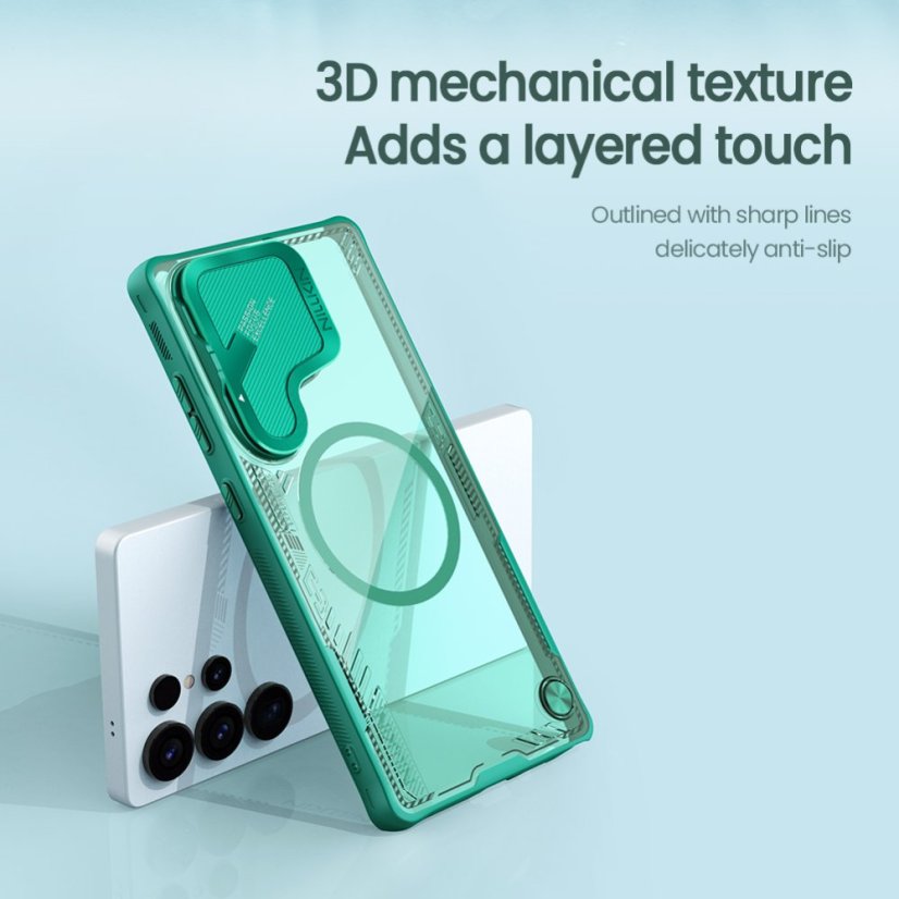 Nillkin Iceblade Prop Magnetic kryt pre Samsung Galaxy S25 Ultra Black