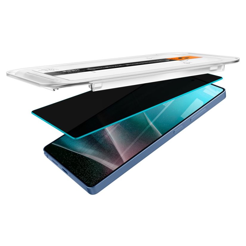 edzett védőüveg Szkło Prywatyzujące Spigen Glas.Tr "Ez Fit" Hd 2-Pack Samsung Galaxy S25 Ultra Privacy