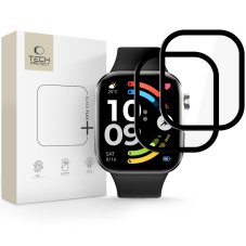 Ochranné sklo Hydbridné Sklo Tech-Protect Glass Flex+ 2-Pack Xiaomi Redmi Watch 6 Black
