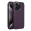 Kryt Leather Mag Cover Case iPhone 15 Pro Dark Violet