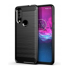 Forcell CARBON Case  ALCATEL 1S 2020 čierny