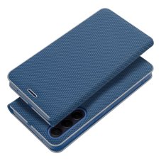 Tok Flip Case Samsung Galaxy Xcover 4 LUNA Book Carbon Case Blue