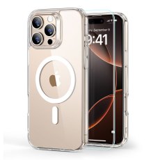 Ochranné sklo ESR Classic Hybrid Halolock Magsafe & Tempered Glass iPhone 16 Pro Clear