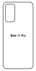 Hidrogél - hátsó védőfólia - Xiaomi Redmi Note 11 Pro 5G