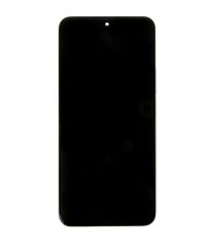 Kijelző kerettel Honor X8a/90 Lite Midnight Black (Service Pack - eredeti pótalkatrész)