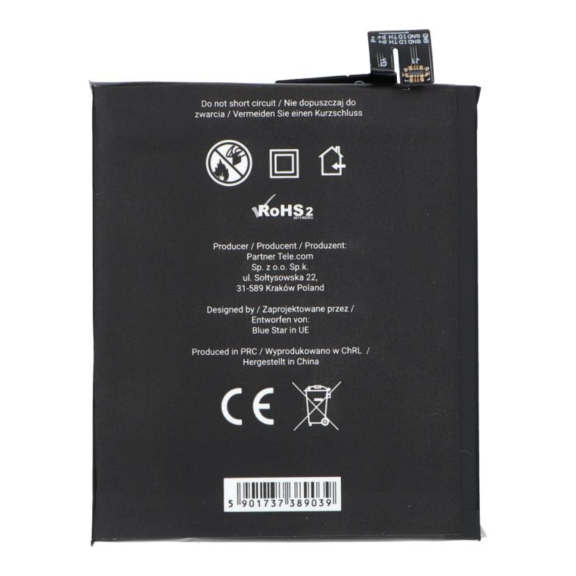 Akkumulátor Battery Xiaomi Redmi Note 3 (Bm46) 4000 mAh Blue Star