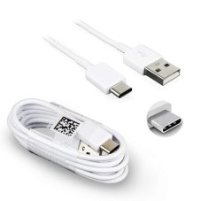 EP-DN930CWE Samsung USB-C adatkábel 3A 1,2m fehér (Bulk - csomagolás)