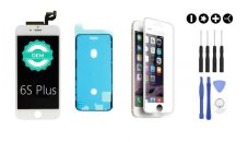 MULTIPACK - Biely LCD displej iPhone 6S Plus + LCD adhesive (lepka pod displej) + 3D ochranné sklo + sada náradia MULTIPACK - Biely LCD displej iPhone 6S Plus + LCD adhesive (lepka pod displej) + 3D ochranné sklo + sada náradia