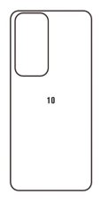 Hydrogel - zadná ochranná fólia - Xiaomi Redmi 10 2022